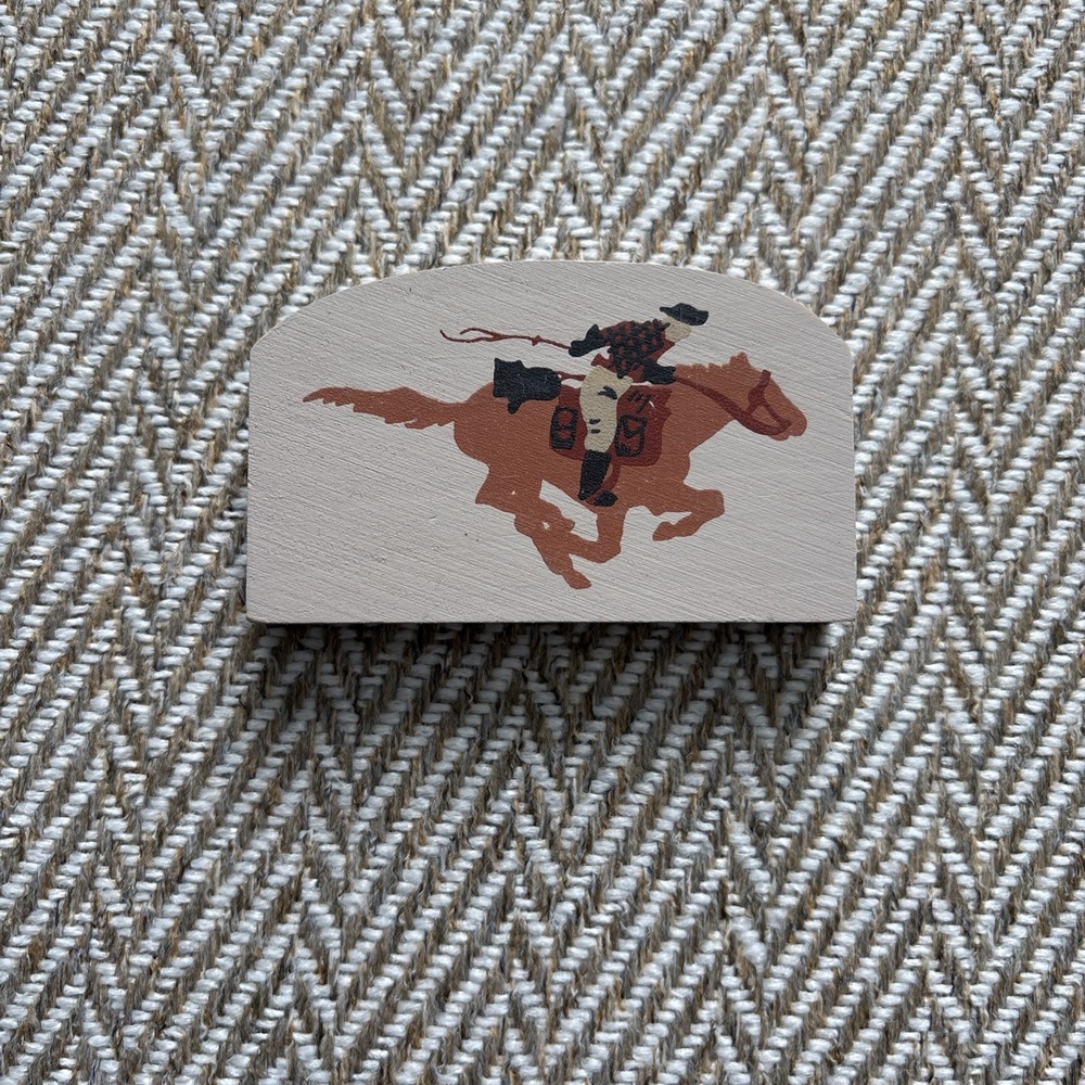 Cats Meow Village Pony Express Wood Accessory Retired  148